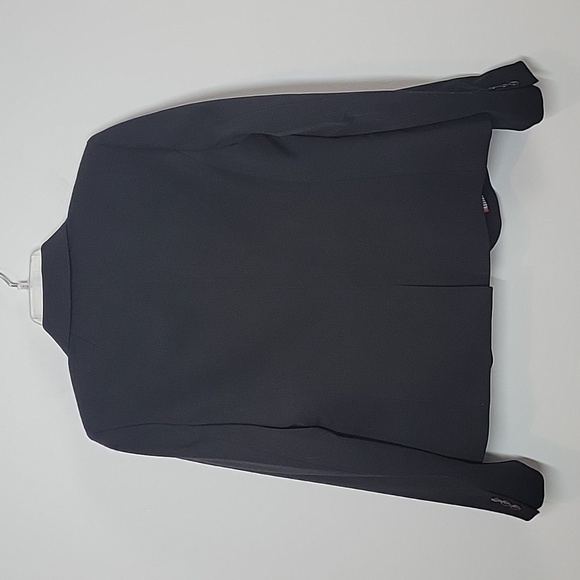 J.Crew Schoolboy Jacket Blazer Black Two Button Notch Lapel Classic K2899 - Picture 6 of 7